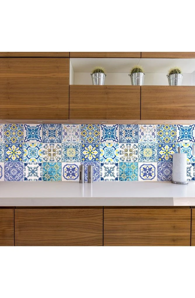 Sky Blue Tile Wall Decals 商品