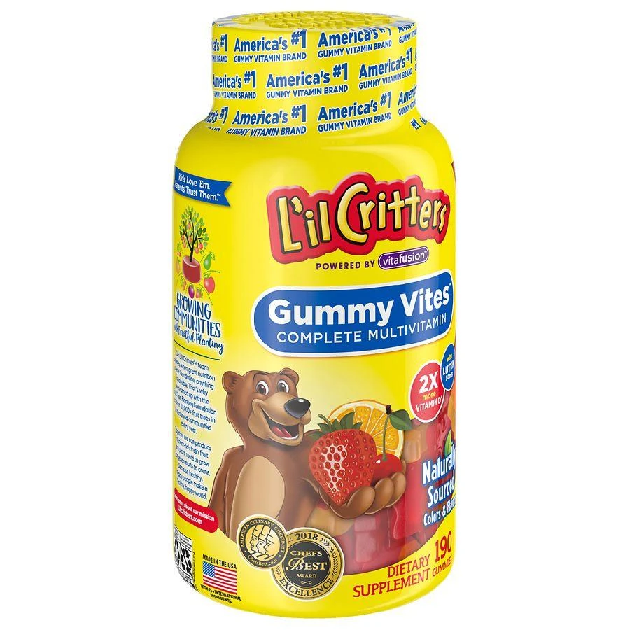L'il Critters Gummy Vites Complete Kids Gummy Vitamins 4