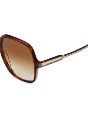 商品Victoria Beckham|59MM Square Sunglasses,价格¥453,第3张图片详细描述