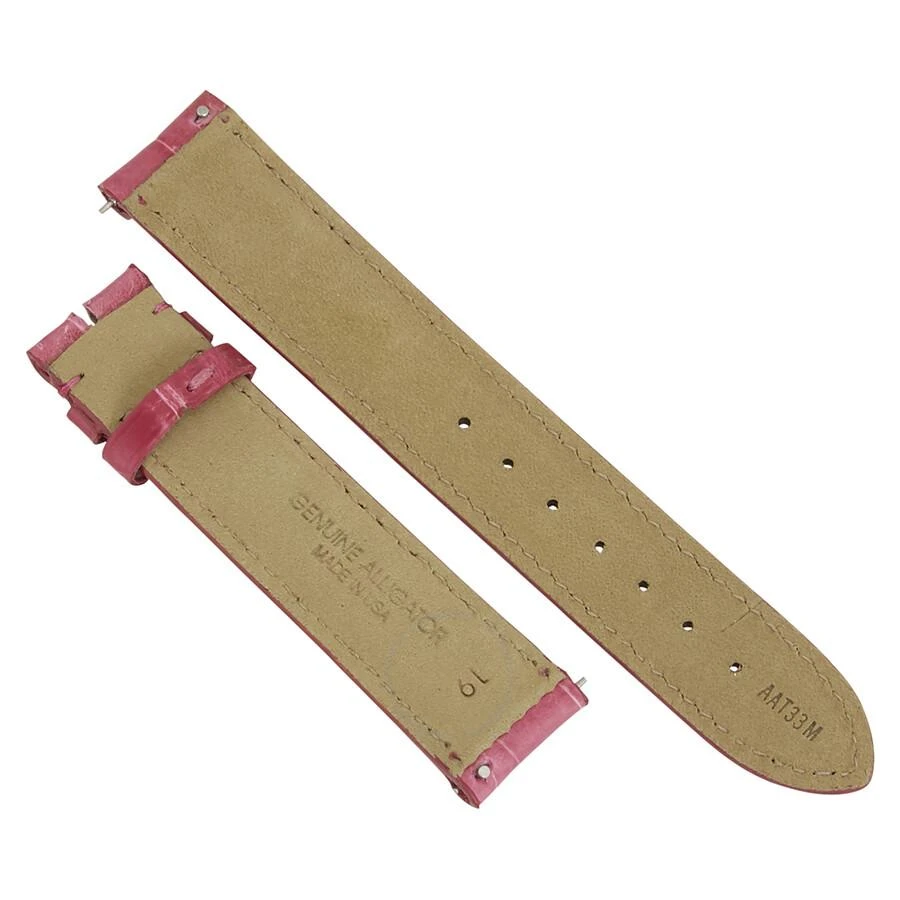 商品Hadley Roma|Hot Pink Alligator Leather Strap,价格¥373,第2张图片详细描述