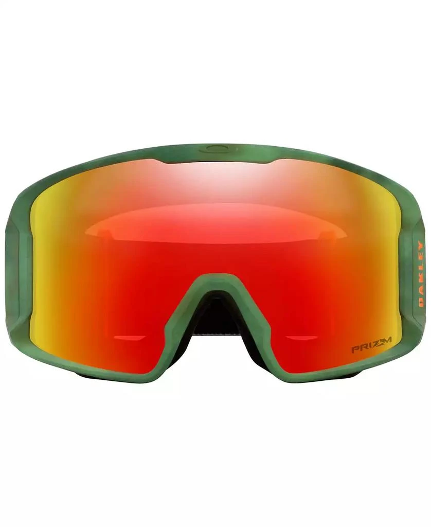 商品Oakley|Unisex Line Miner L Stale Sandbech Signature Series Snow Goggles, Mirror OO7070,价格¥633,第2张图片详细描述