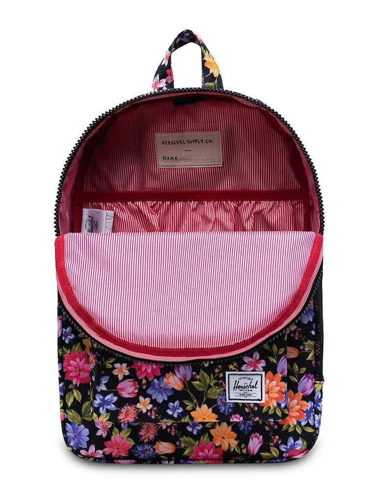 商品Herschel Supply|Kid's Youth Little Herschel | Heritage Youth Floral Print Backpack,价格¥299,第2张图片详细描述