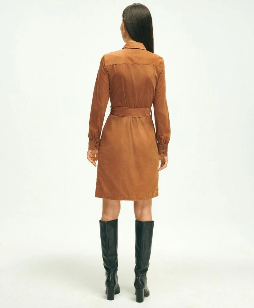 商品Brooks Brothers|Corduroy Shirt Dress,价格¥925,第4张图片详细描述