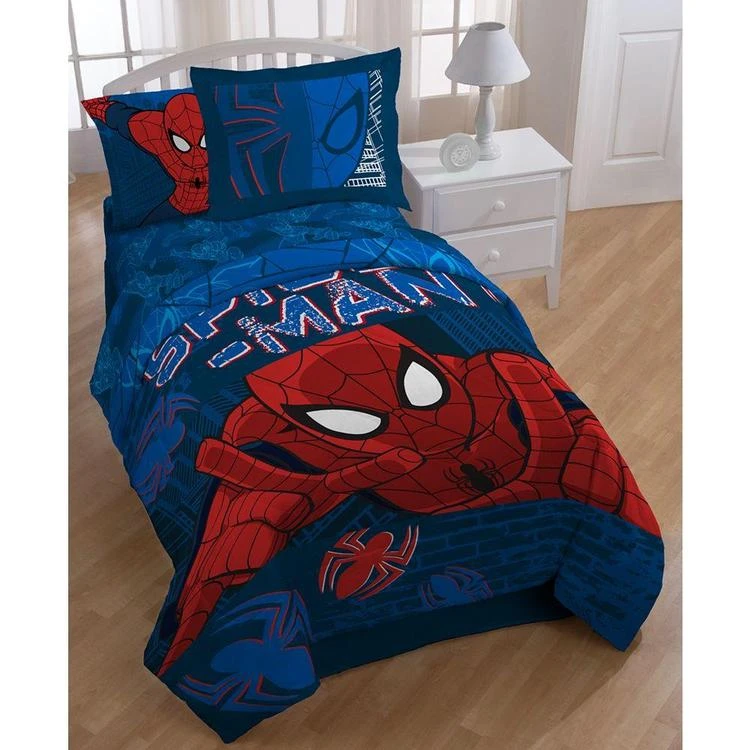 商品Jay Franco|Spider-Man Graphic Twin/Full Comforter Set,价格¥359,第1张图片