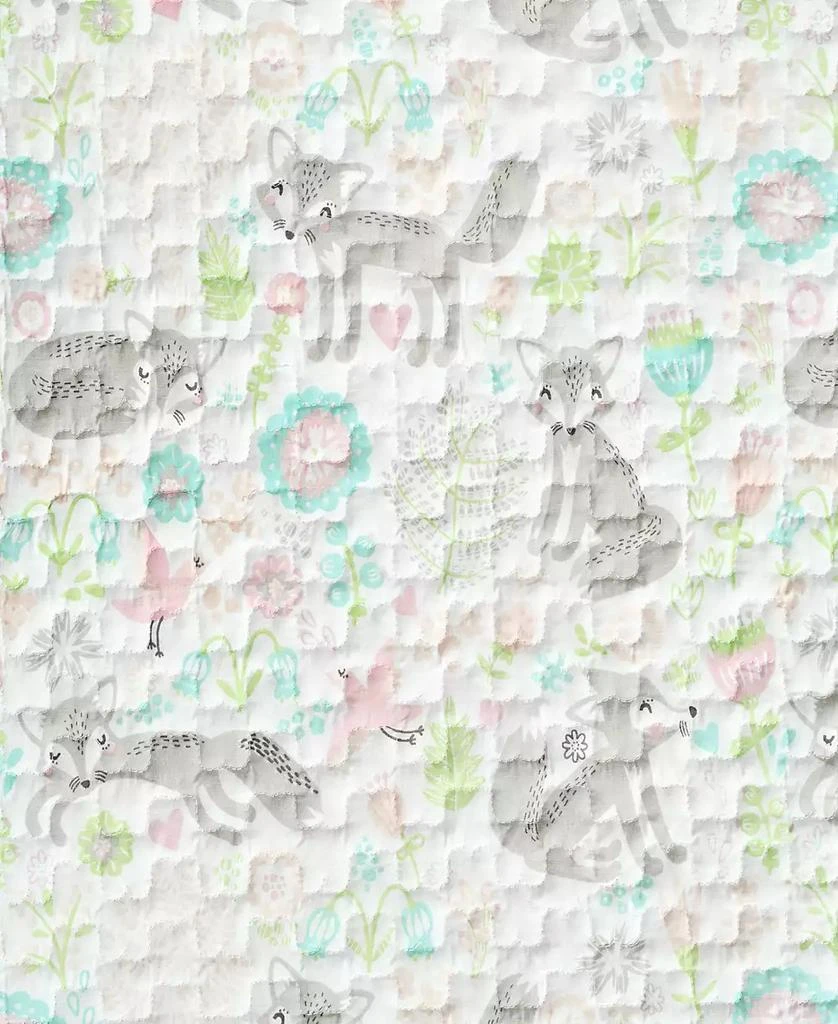 商品Lush Décor|Pixie Fox Single Cotton Quilt,价格¥244,第4张图片详细描述