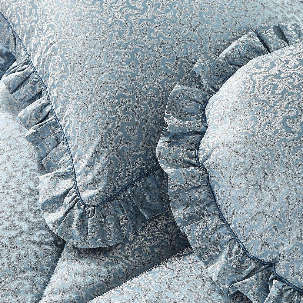 Coral Fern Eiderdown Coverlet, King 商品