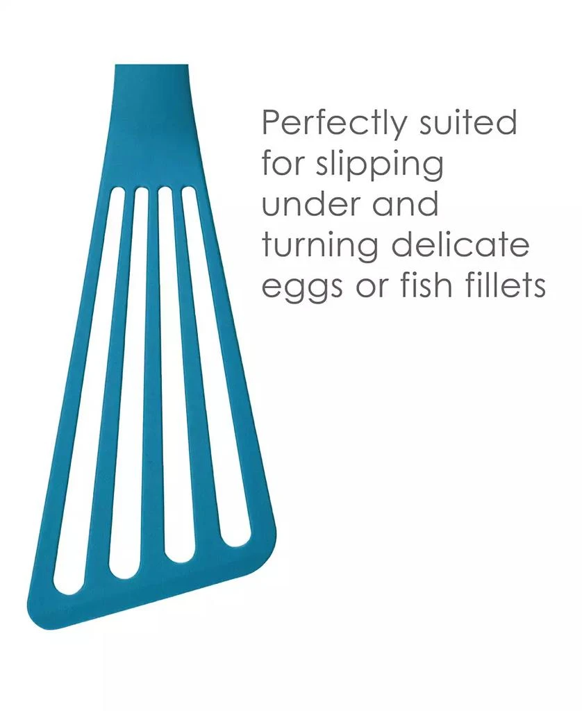 商品Rachael Ray|Bakeware Oven Lovin' Nonstick Double Batch Cookie Pan and Utensil Set, 4-Pc., Orange Handles,价格¥267,第5张图片详细描述