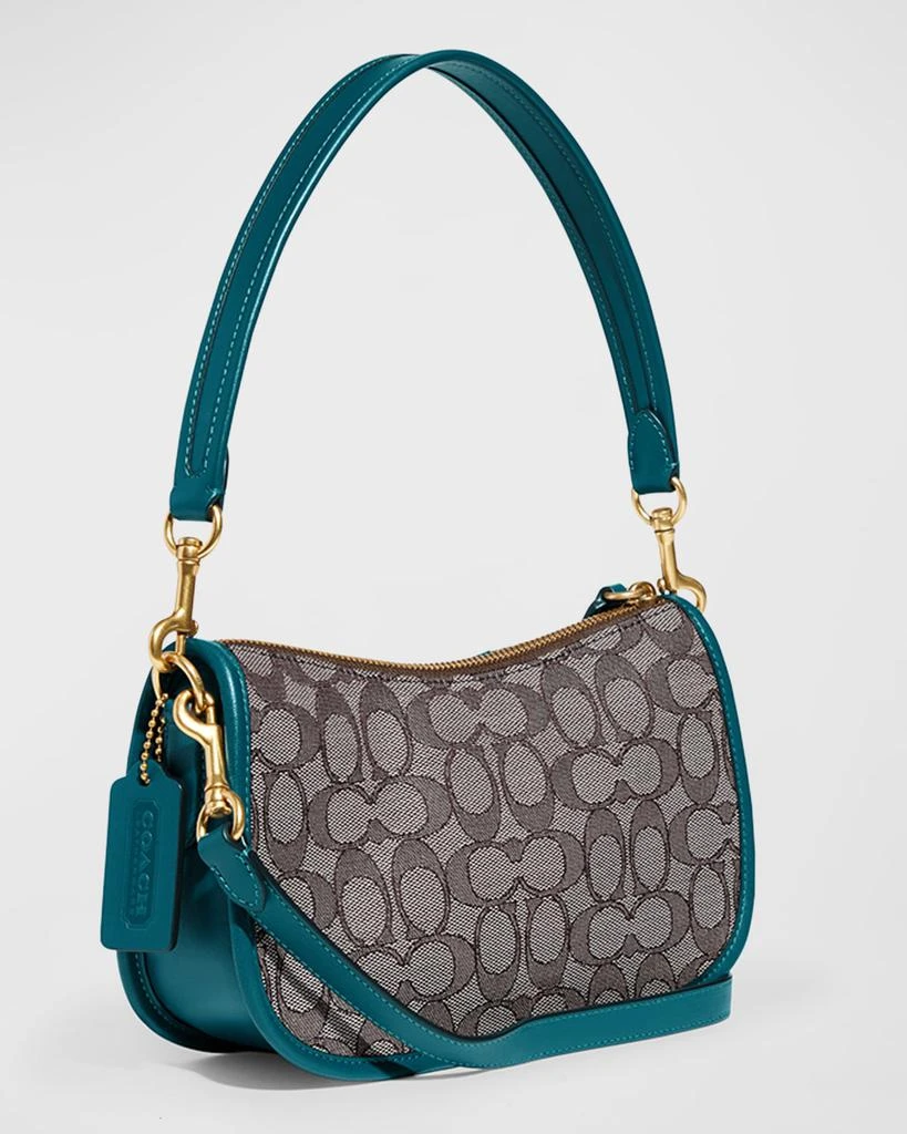 商品Coach|Swinger Signature Jacquard Shoulder Bag,价格¥1125,第5张图片详细描述
