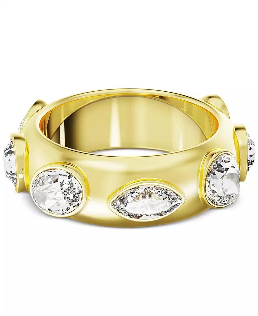 商品Swarovski|Gold-Tone Mixed Crystal Statement Band Ring,价格¥676,第1张图片