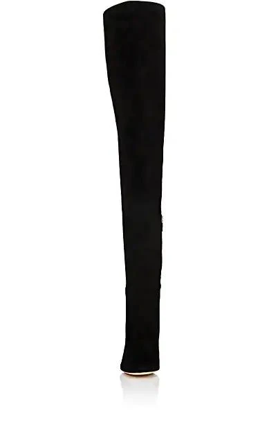 商品Gianvito Rossi|Dree Suede Over-The-Knee Boots,价格¥14843,第4张图片详细描述