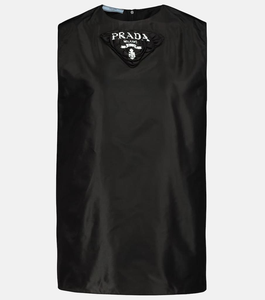 商品Prada|Silk taffeta tank top,价格¥7354,第1张图片