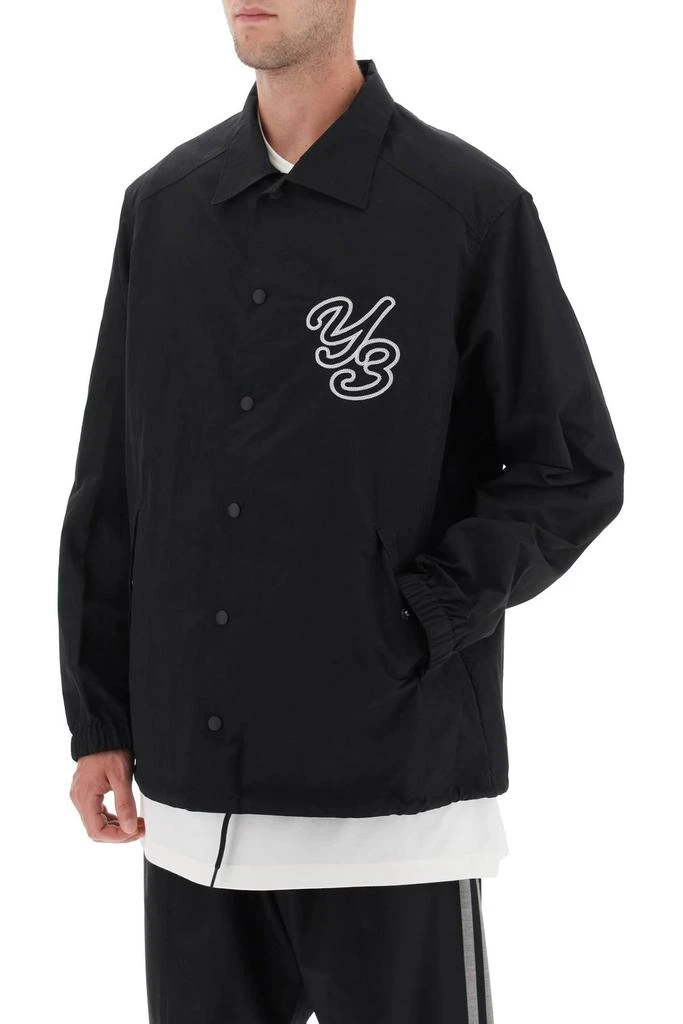 商品Y-3|Y-3 Logo Coach Jacket,价格¥2140,第4张图片详细描述