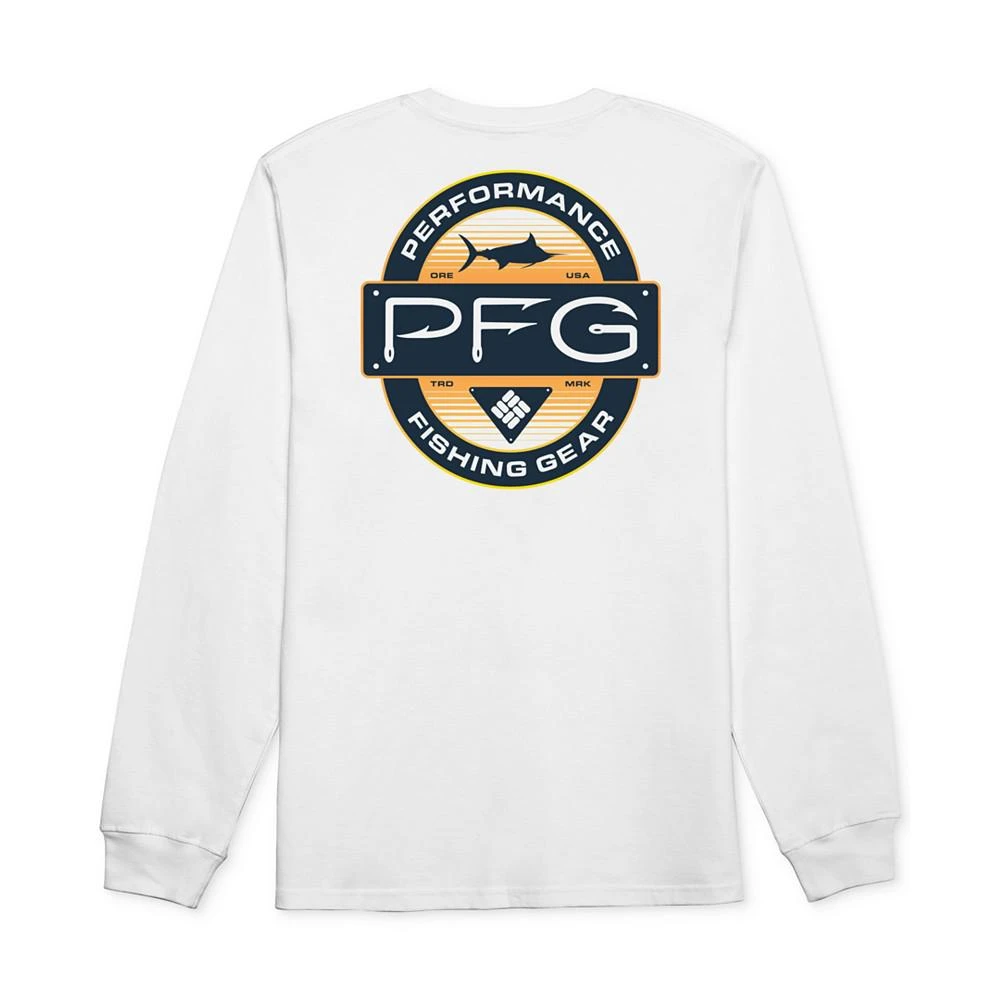 商品Columbia|Men's Banning PFG Logo Graphic Long-Sleeve T-Shirt,价格¥153,第1张图片