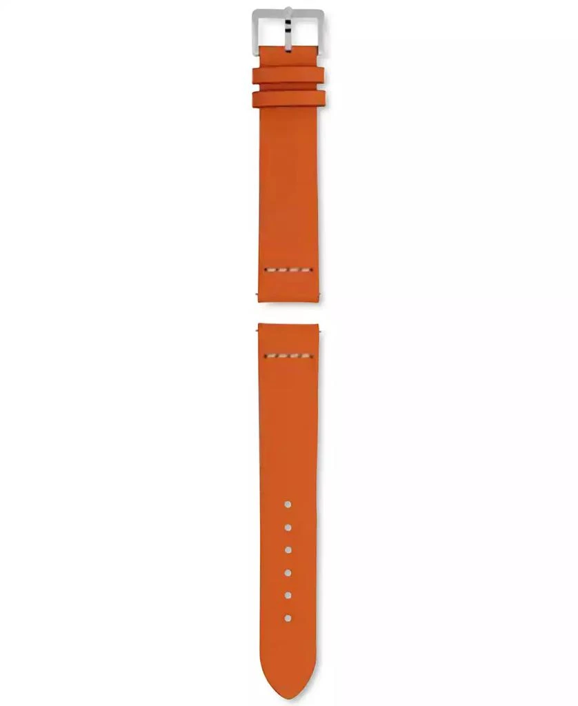 商品Rado|Captain Cook Orange Leather Watch Strap 37mm,价格¥684,第1张图片