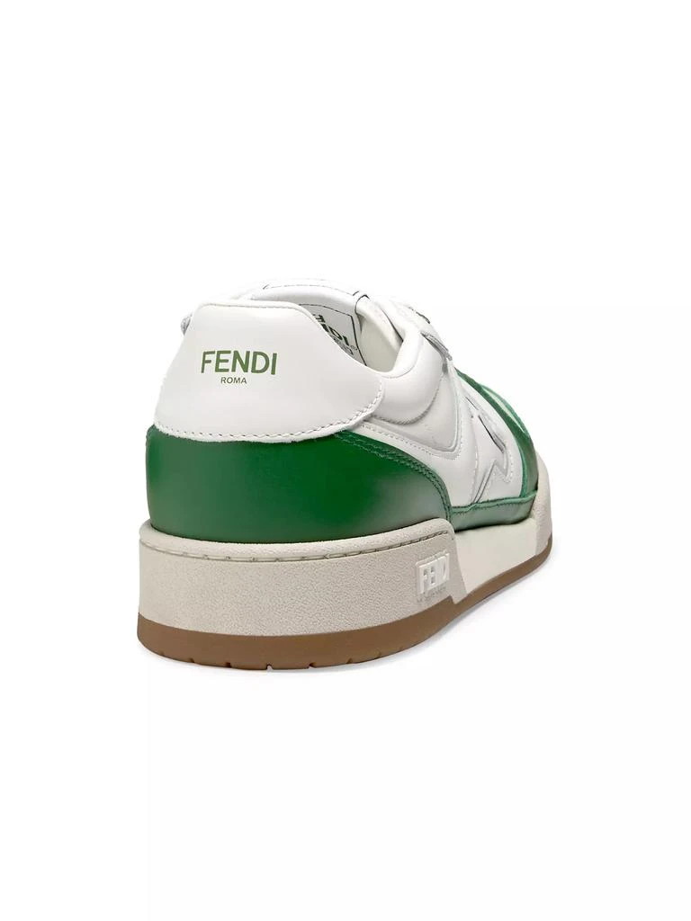 商品Fendi|Leather Low-Top Sneakers,价格¥6965,第3张图片详细描述