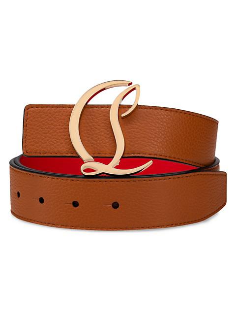 CL Logo Leather Belt商品第4张图片规格展示