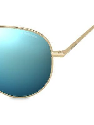 商品Polaroid|56MM Aviator Sunglasses,价格¥321,第3张图片详细描述