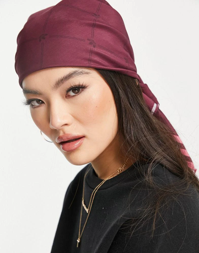商品Adidas|adidas Originals head scarf in crimson,价格¥337,第4张图片详细描述