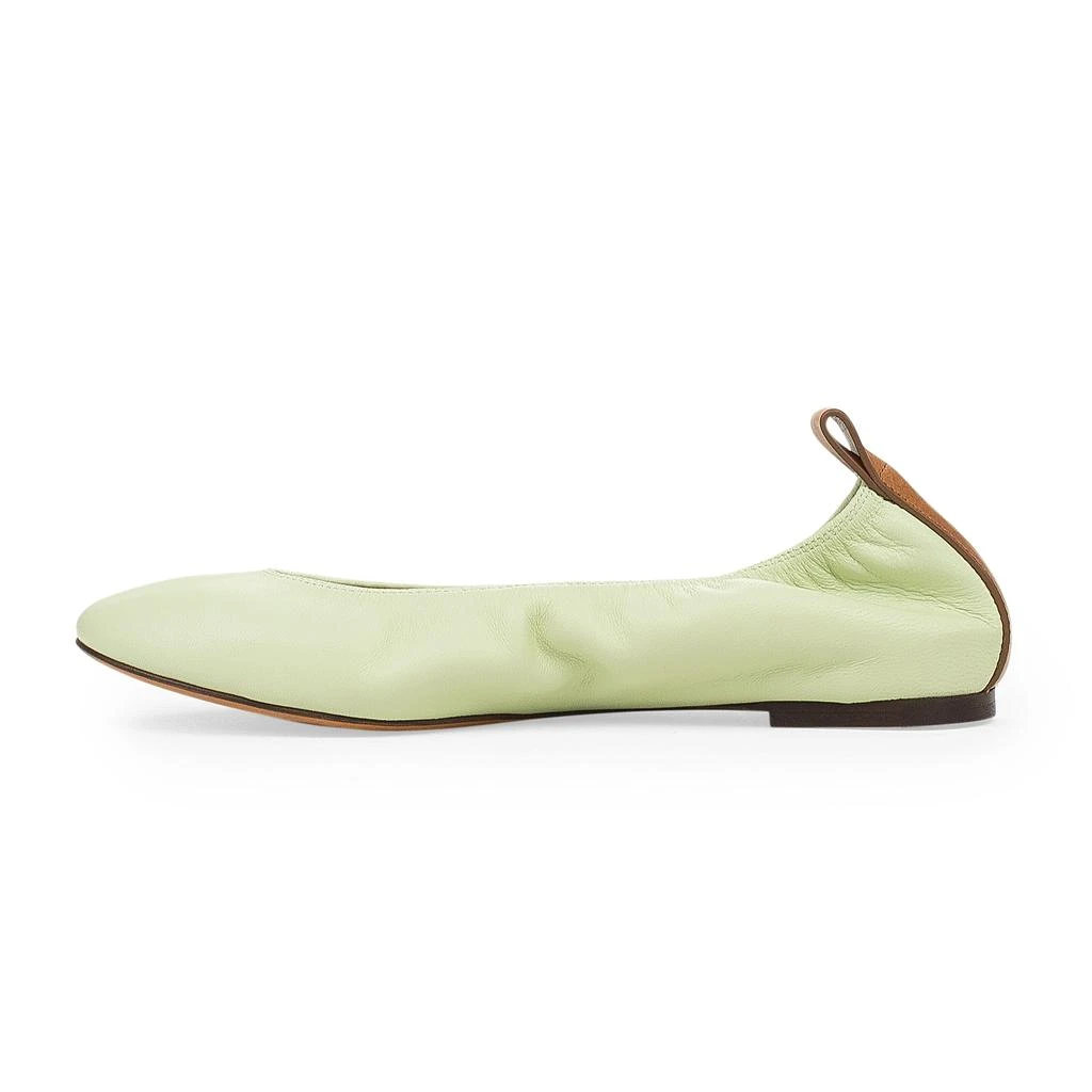 商品Lanvin|PISTACHIO BALLERINA FLATS,价格¥875,第2张图片详细描述