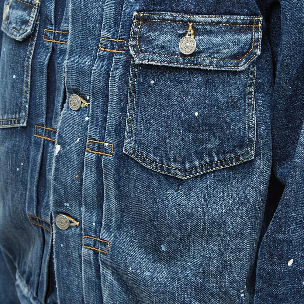 商品VisVim|Visvim SS101 Damaged Denim Jacket,价格¥5542,第5张图片详细描述