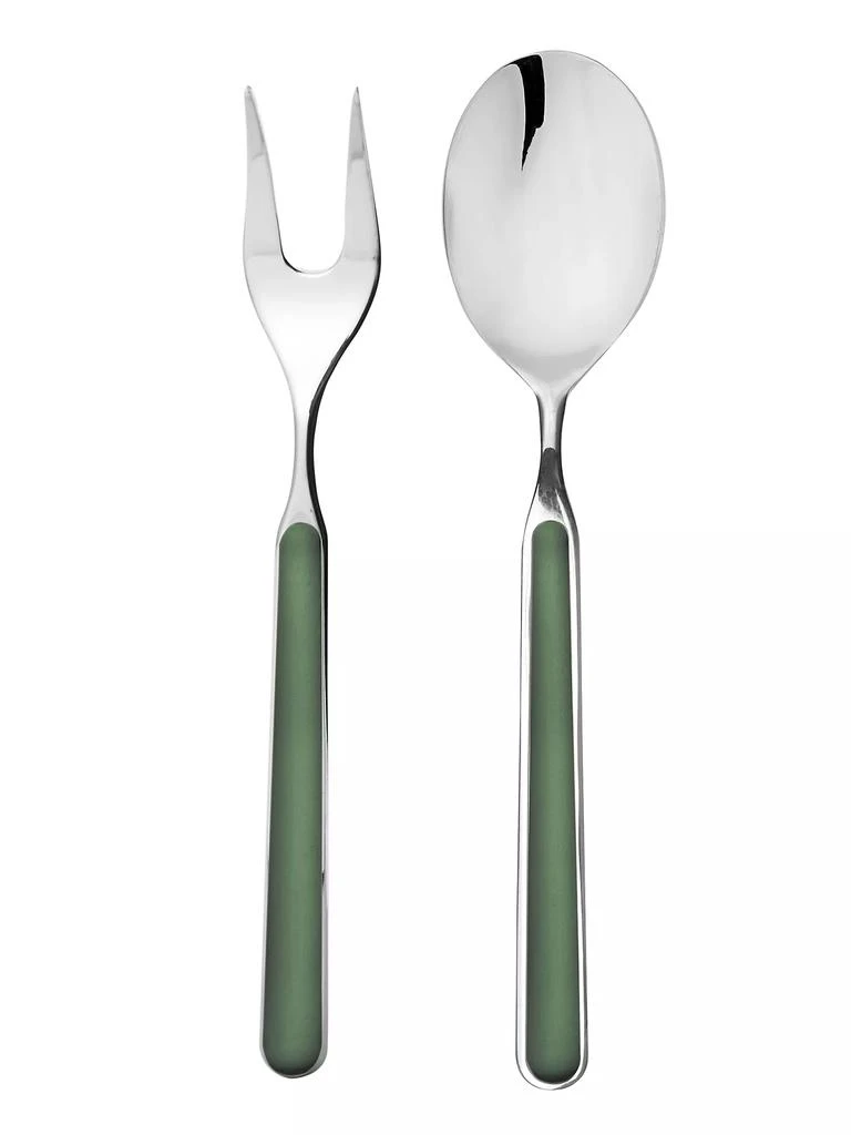 商品Mepra|Fantasia 2-Piece Fork & Spoon Serving Set,价格¥1045,第1张图片