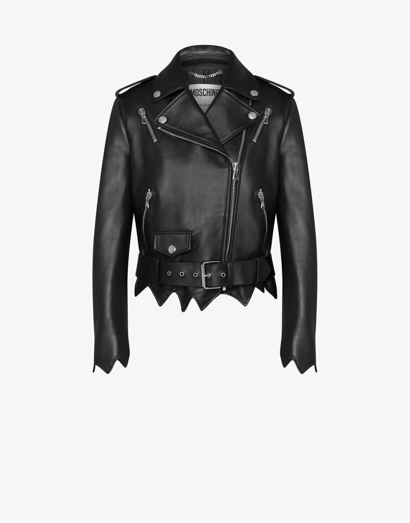 商品Moschino|Moschino X The Flintstones ™ Nappa Biker,价格¥10839,第1张图片