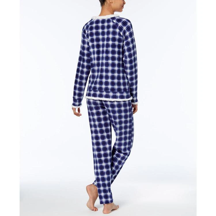 商品Ande|Fleece-Trimmed Pajama Set,价格¥216,第2张图片详细描述