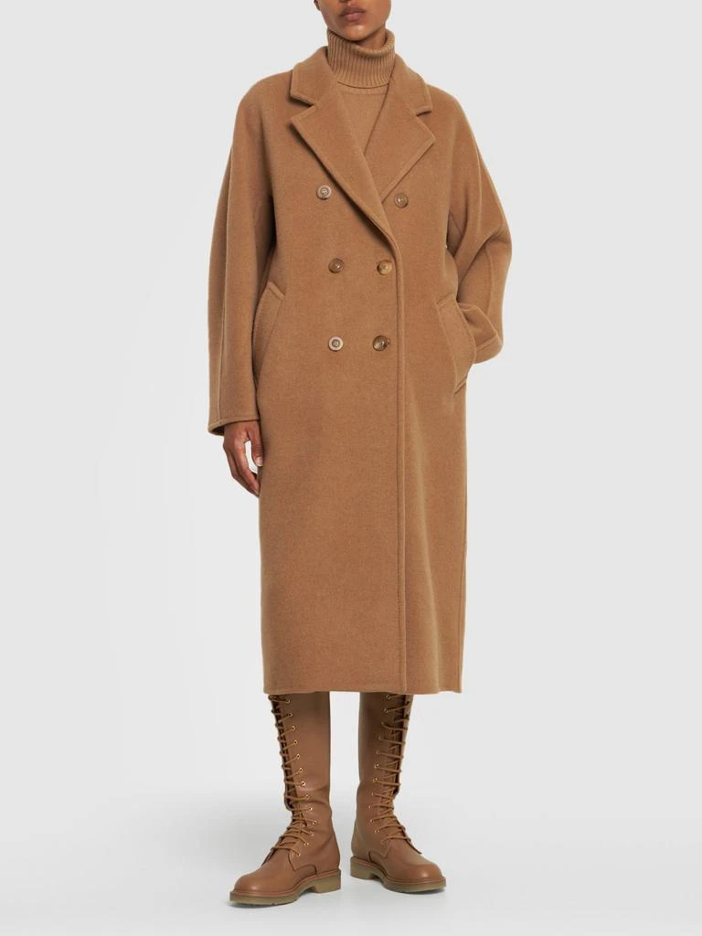 商品Max Mara|Lvr Exclusive Camel Drap Midi Coat,价格¥11193,第2张图片详细描述