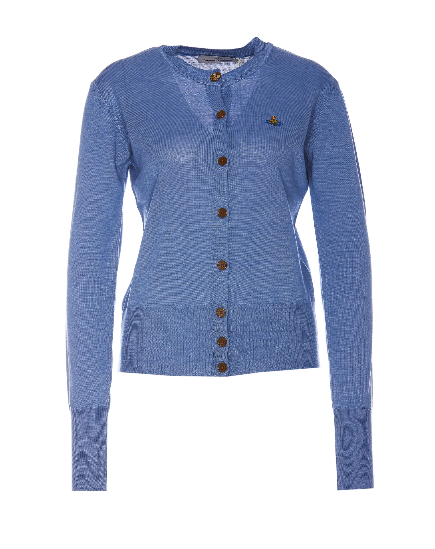 商品Vivienne Westwood|Vivienne Westwood 女士针织毛衣 1803001ZY000QK405 蓝色,价格¥1387,第6张图片详细描述