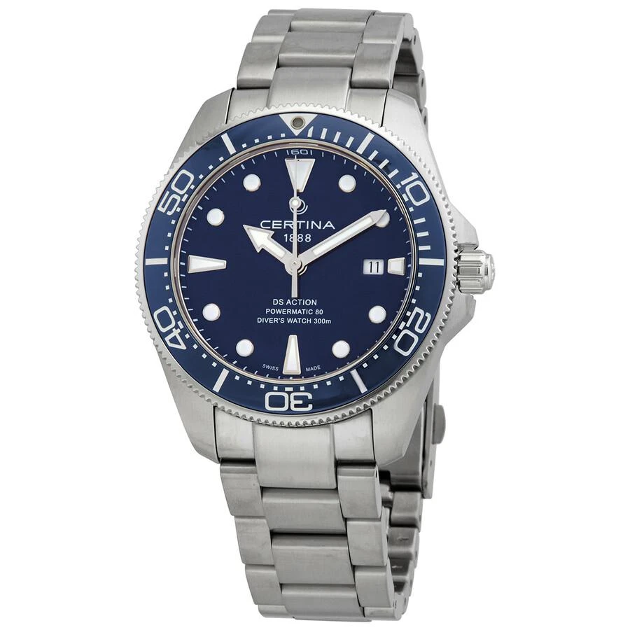 商品Certina|DS Action Diver Automatic Blue Dial Men's Watch C0326071104100,价格¥4946,第1张图片