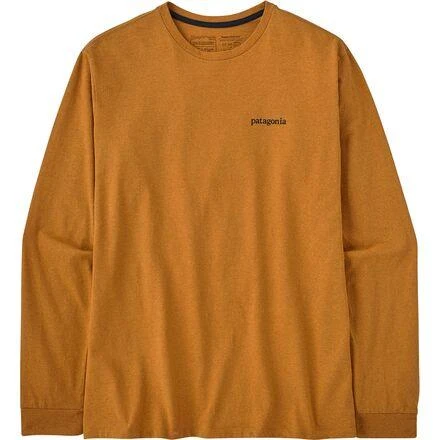 商品Patagonia|Line Logo Ridge Long-Sleeve Responsibili-T-Shirt - Men's,价格¥248,第4张图片详细描述