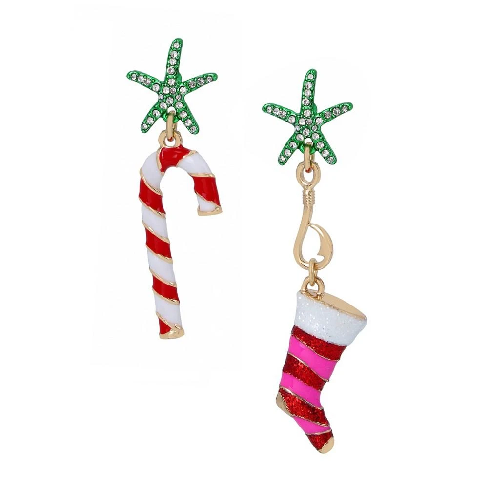 商品Betsey Johnson|Starfish Mismatched Drop Earrings,价格¥198,第1张图片