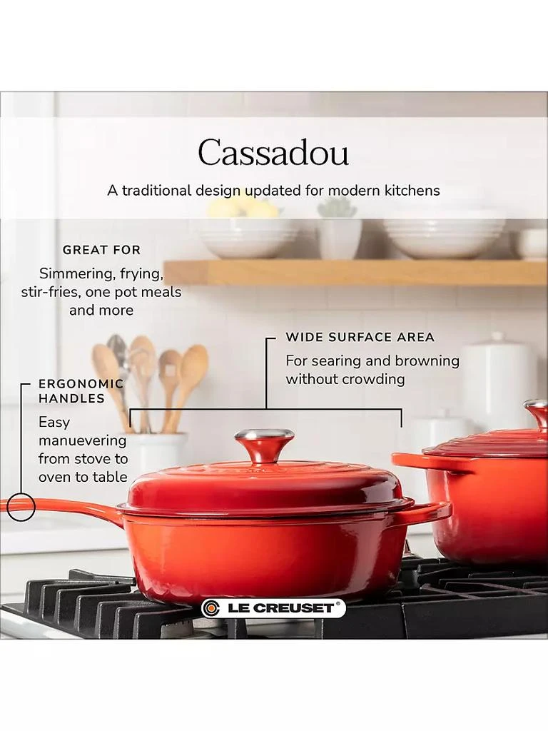 3.75-Quart Cast Iron Signature Cassadou 商品