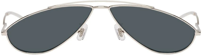 商品GENTLE MONSTER|Silver & Blue Kujo Sunglasses,价格¥2198,第1张图片