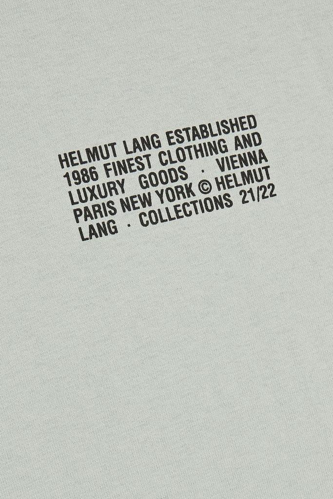 商品Helmut Lang|Printed cotton T-shirt,价格¥588,第6张图片详细描述