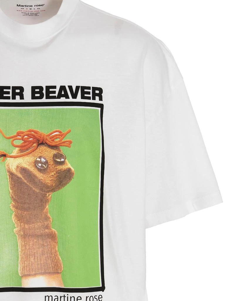商品Martine Rose|Martine Rose Eager Beaver Crewneck T-Shirt,价格¥1084,第3张图片详细描述