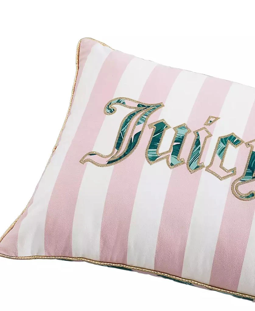 商品Juicy Couture|CLOSEOUT! Tropical Palm Decorative Pillow, 16" x 36",价格¥303,第5张图片详细描述