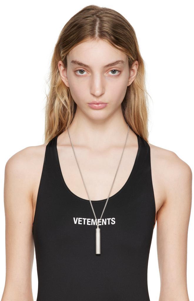 商品Vetements|Silver Powder Necklace,价格¥5442,第4张图片详细描述