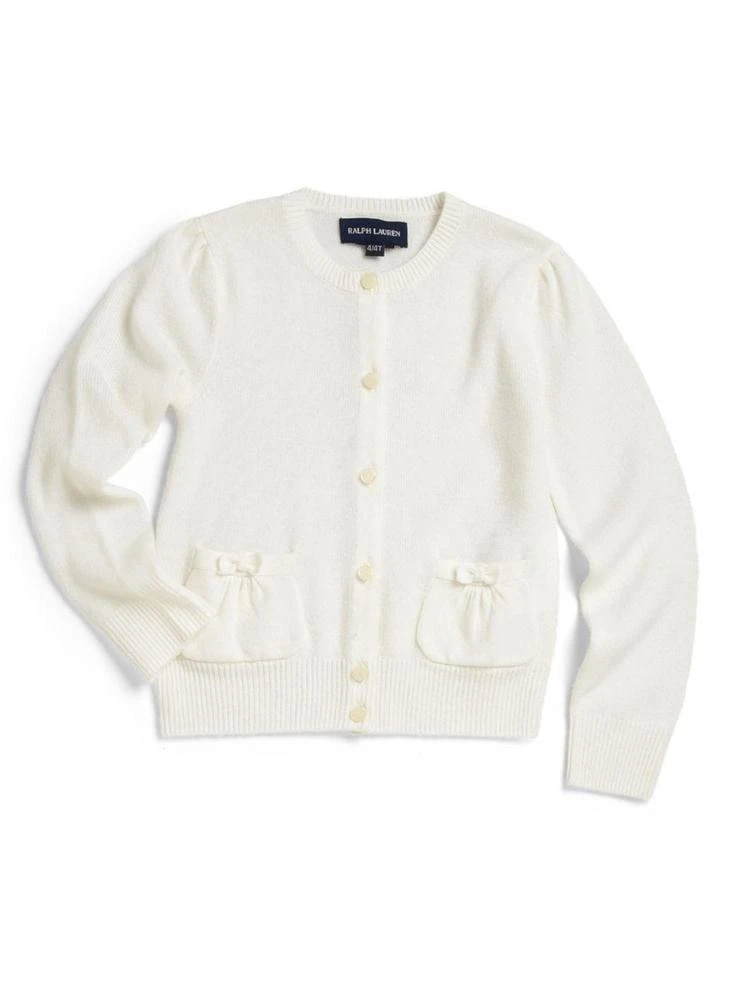 商品Ralph Lauren|Toddler's & Little Girl's Cashmere Cardigan,价格¥838,第1张图片