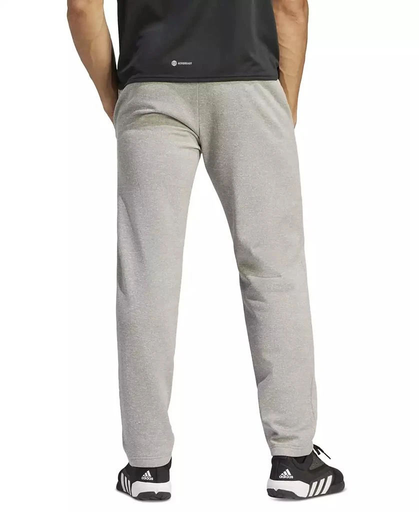 商品Adidas|Men's Game & Go Small Logo Training Moisture-Wicking Open Hem Fleece Joggers,价格¥179,第2张图片详细描述