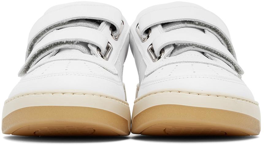 White Velcro Perey Sneakers商品第2张图片规格展示