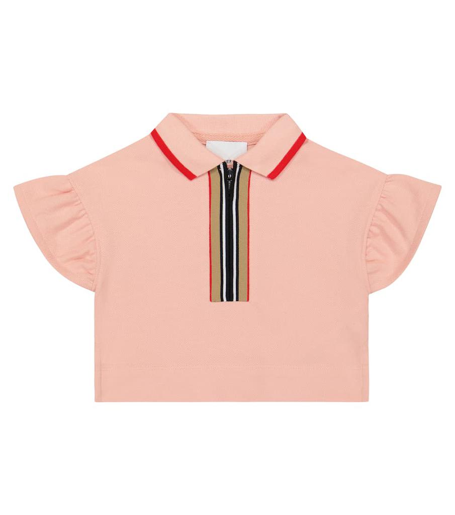 婴幼儿 — Icon Stripe珠地布Polo衫商品第1张图片规格展示