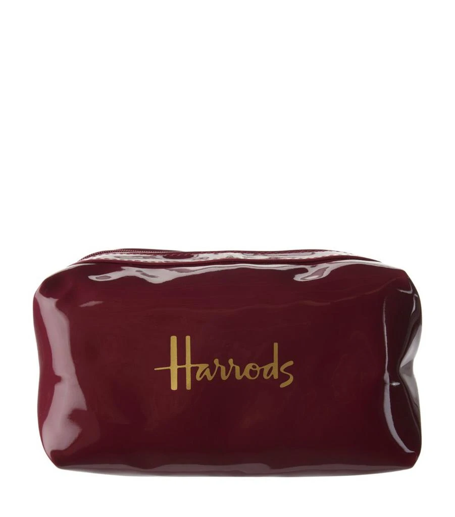 商品Harrods|Patent Logo Cosmetics Bag,价格¥246,第1张图片