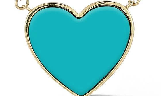 商品Ember Fine Jewelry|14K Gold Heart Pendant Necklace,价格¥4676,第2张图片详细描述