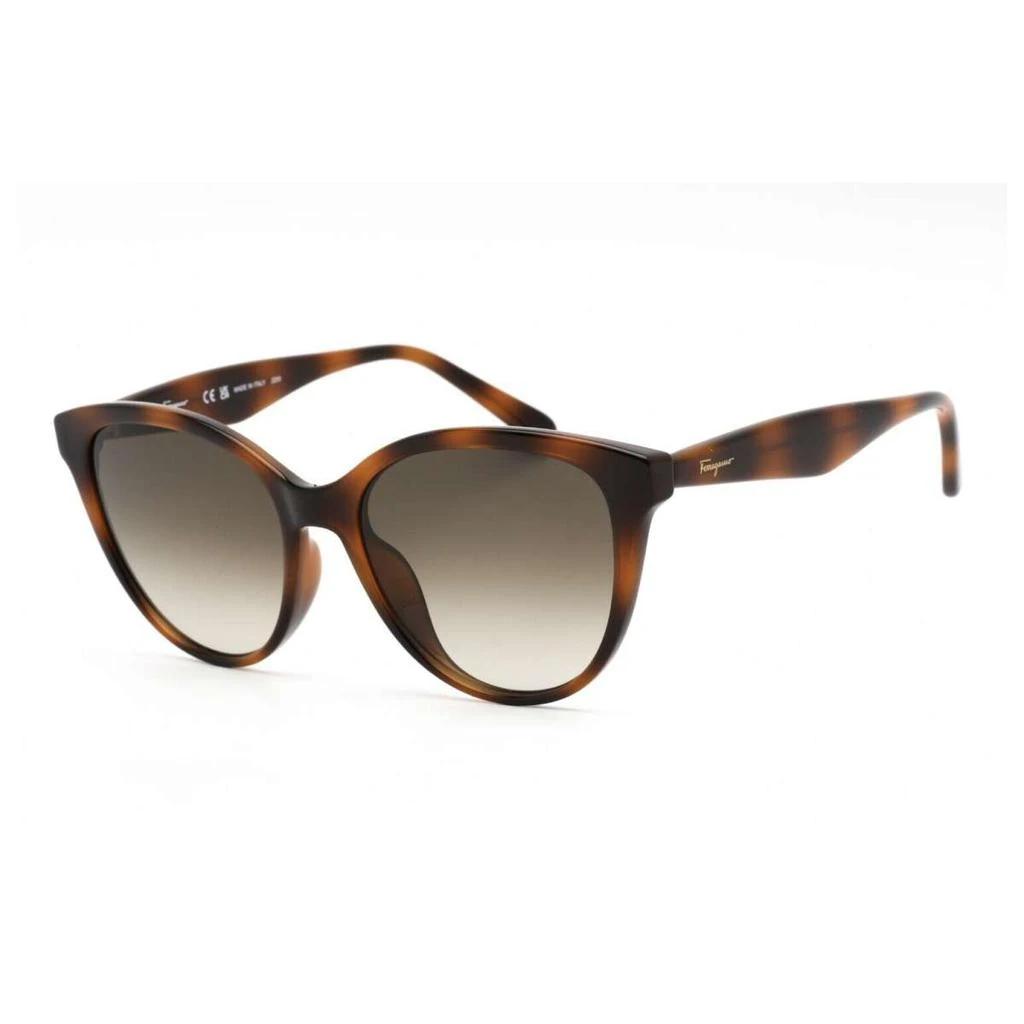 商品Salvatore Ferragamo|Ferragamo Women's Brown Butterfly Sunglasses,价格¥494,第1张图片