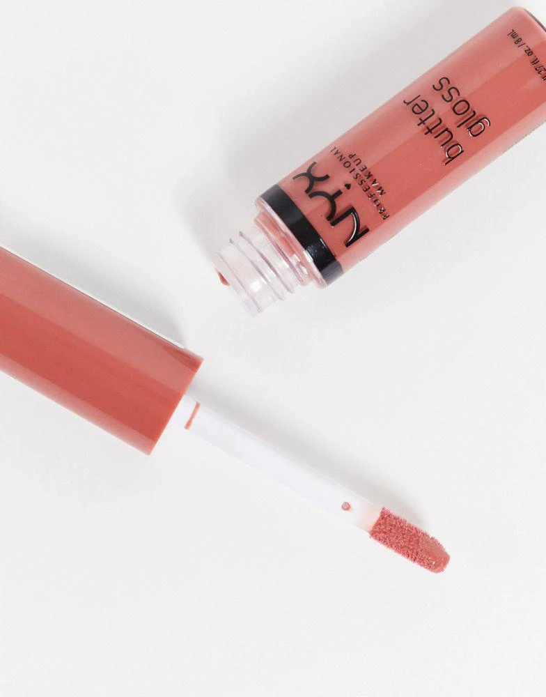 商品NYX Professional Makeup|NYX Professional Makeup Butter Gloss Lip Gloss - Bit Of Honey,价格¥66,第2张图片详细描述