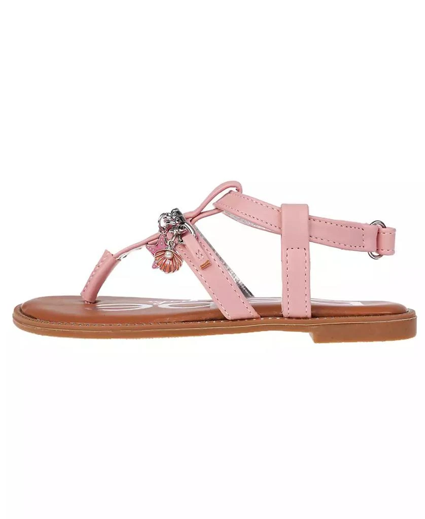 Big Girl's Strappy Sandal with Metal Chain and Sea Charms Polyurethane Sandals 商品