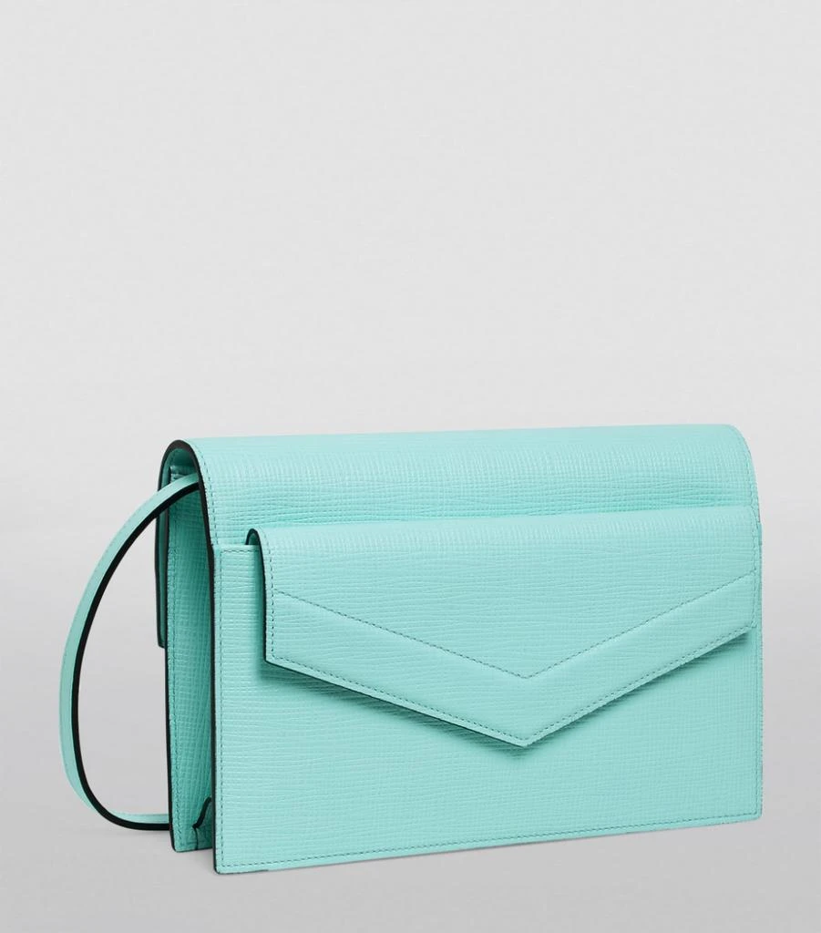 商品SMYTHSON|Large Leather Panama Envelope Cross-Body Bag,价格¥3049,第2张图片详细描述
