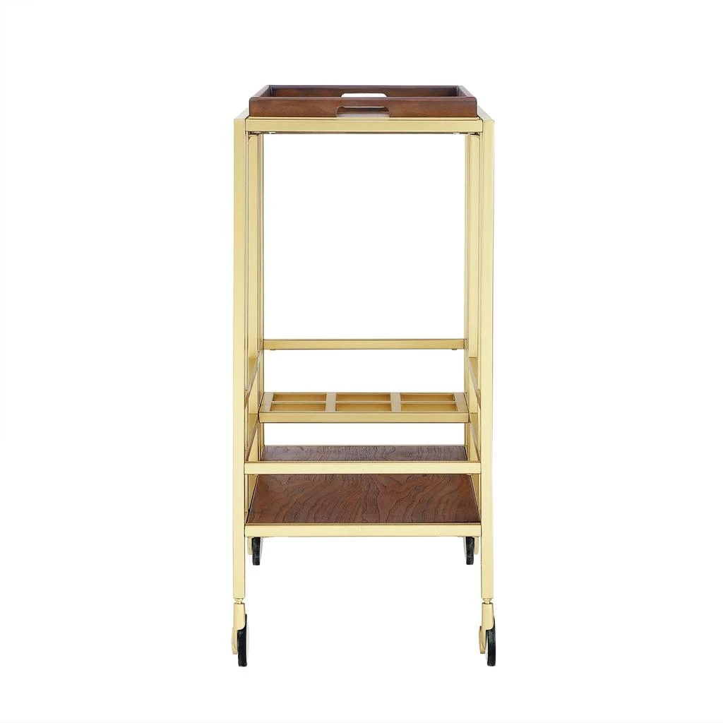 商品Inspired Home|Inspired Home Kelsey Bar Cart,价格¥1257,第4张图片详细描述
