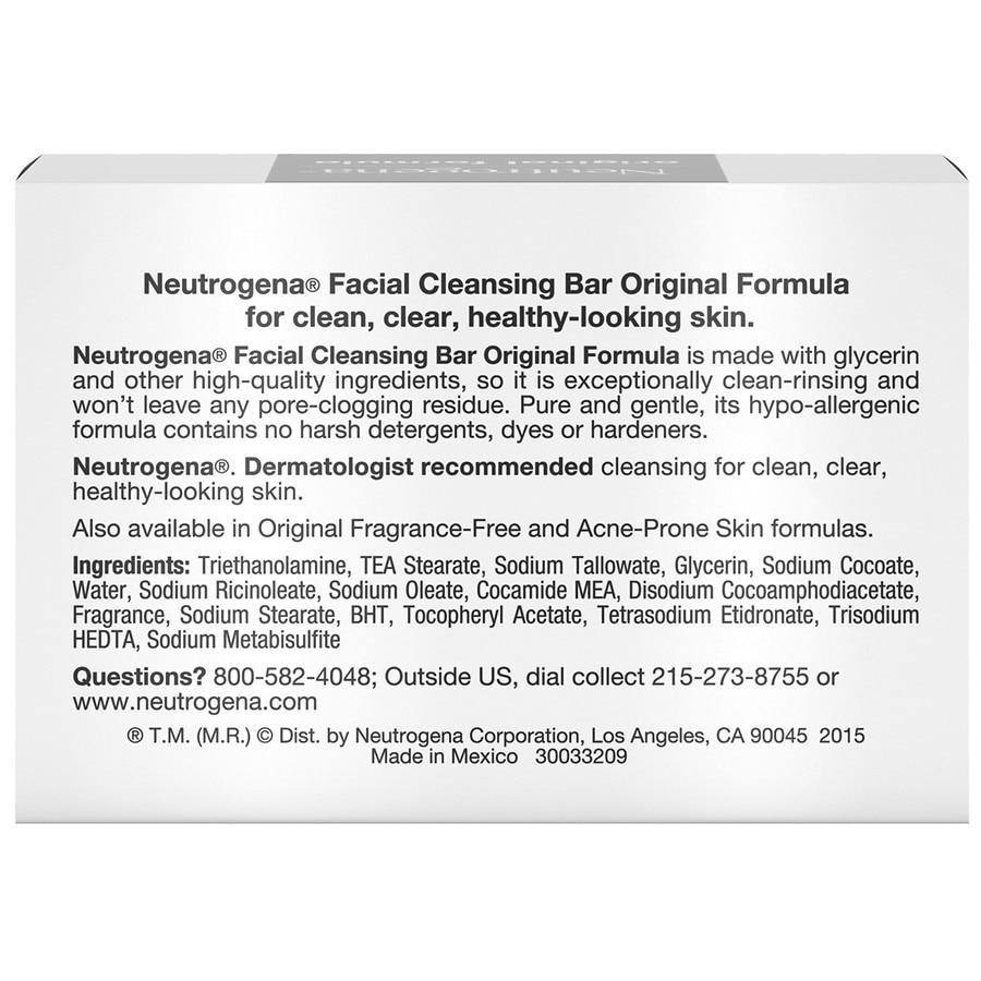 商品Neutrogena|Gentle Facial Cleansing Bar With Glycerin Original,价格¥25,第5张图片详细描述